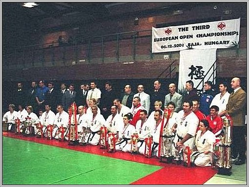 <b>European Karate Championships 2003<br />Baja, Hungary</b><br />languages: Polish, English