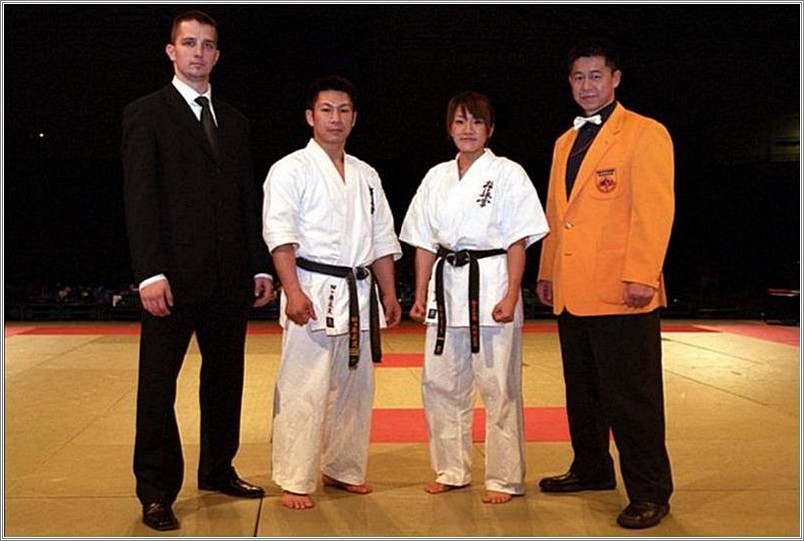 <b>European Karate Championships 2004<br />Warsaw, Poland</b><br />languages: Polish, Japanese, English