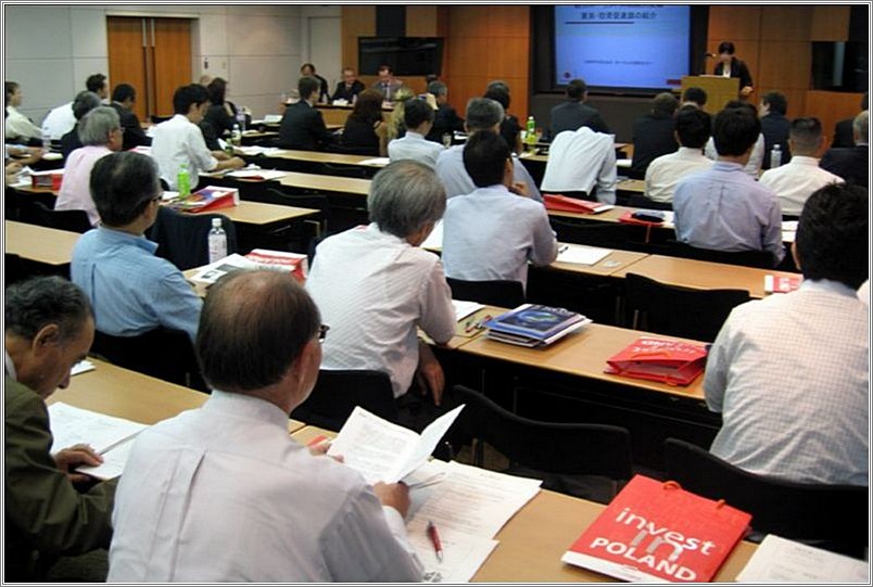 <b>'Invest in Poland' Business Seminar<br />Tokyo, Japan</b><br />languages: Japanese, English, Polish